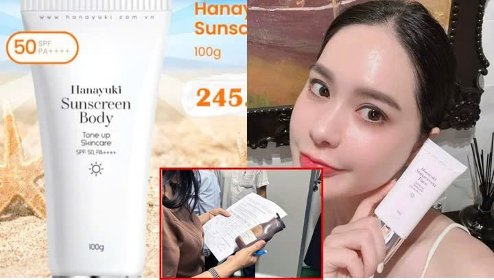 Đoàn Di Băng quảng bá mỹ phẩm Hanayuki kém chất lượng gây nguy hại cho người tiêu dùng